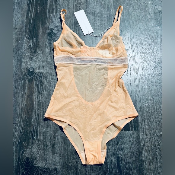 Stella McCartney Tops - STELLA MCCARTNEY***Nude Grace Glowing Bodysuit***XS $135